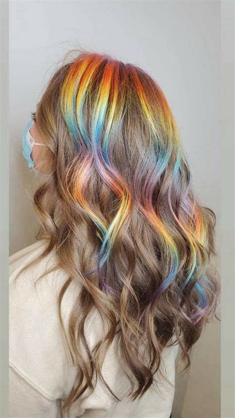 53 Magical Holographic Hair Color Ideas To Embrace The Pastel Rainbow Artofit