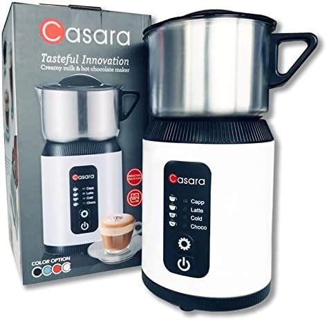 Casara Milk Frother And Steamer Machine Warm And Cold Milk Foamer