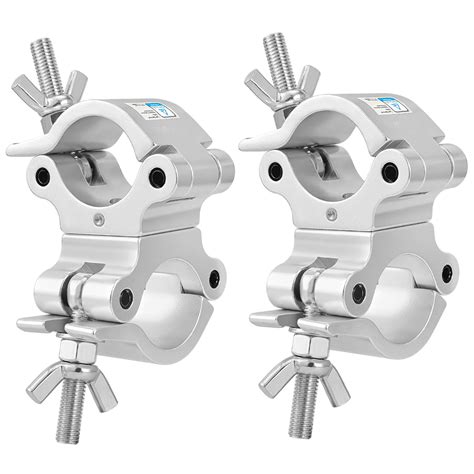 Buy Tuv Pro Swivel Truss Clamp 50mm 2 Pack Eye Heavy Duty 350kg Swivel Coupler Truss Clamps