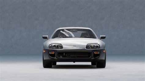 Toyota Supra 3d Model Animated Rigged Cgtrader