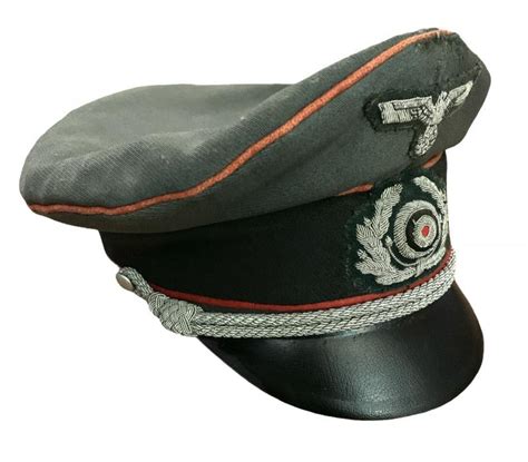 Imcs Militaria Wehrmacht Artillery Officers Visor Cap