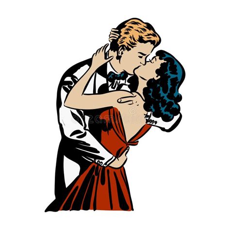 Kissing Couple Pop Art Stock Illustrations 294 Kissing Couple Pop Art Stock Illustrations