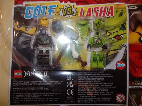 Lego Ninjago Cole Vs Lasha Aukro