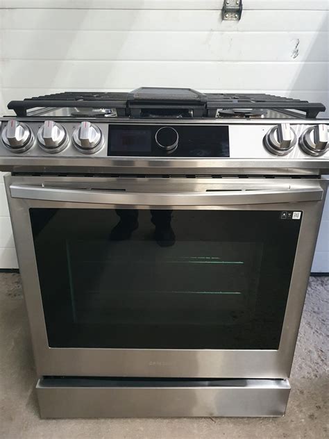 Order Your Used Samsung Less Than 1 Year Gas Stove Nx60t8711ss Aa Today