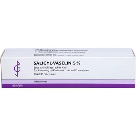 Salicyl Vaselin 5 Salbe Shop Der Apotheke Am Theater