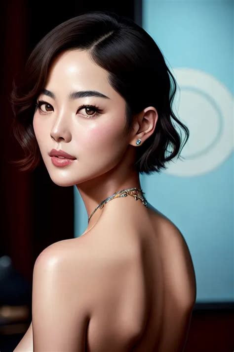 Dopamine Girl A Color Pencil Draw Of Song Hye Kyo Naked Arched Back