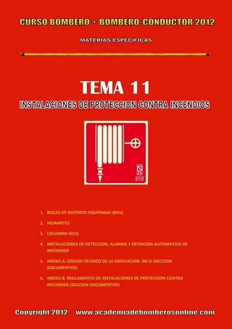 Instalaciones De Protección Contra Incendiosdemo Pdf