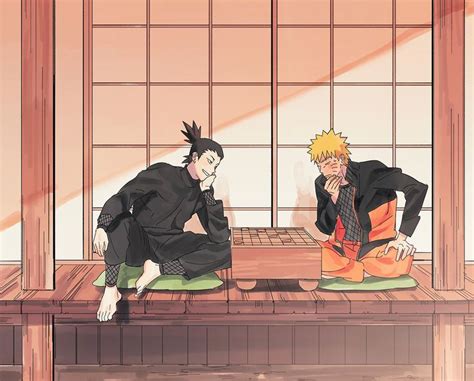 건승 On Twitter 친구친구… Naruto And Shikamaru Naruto Shippuden Anime