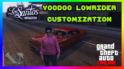 GTA ONLINE LOWRIDER DLC VOODOO CUSTOMIZATION YouTube