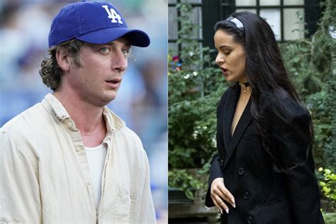 Las Fotos Que Confirman El Romance De Rosal A Y Jeremy Allen White