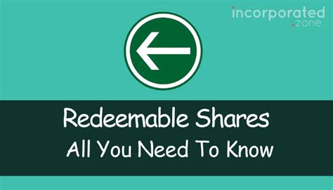 redeemable shares explained