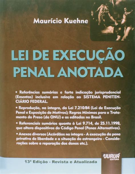 Lei de Execução Penal Anotada PDF Maurício Kuehne