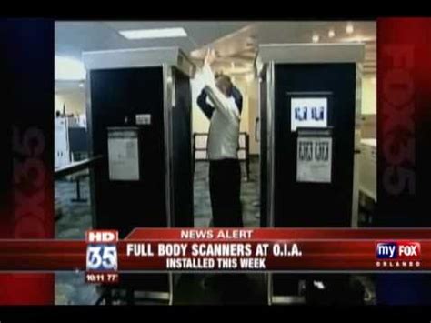 Naked Body Scanners Come To Orlando International Airport YouTube