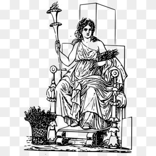 Ceres Ancient Greek Mythology Religion Deity Demeter Png Transparent