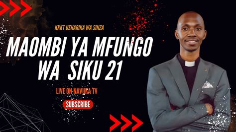 Live Maombi Ya Mfungo Wa Siku January Youtube