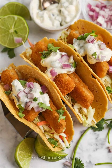 Transforming Fish Sticks:  A Unique Fish Taco Recipe