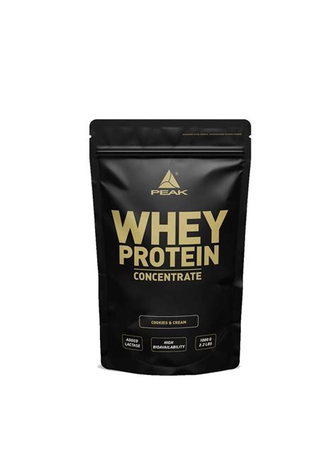 Peak Concentrat Proteic Peak Whey Protein Concentrate Cookies Cream