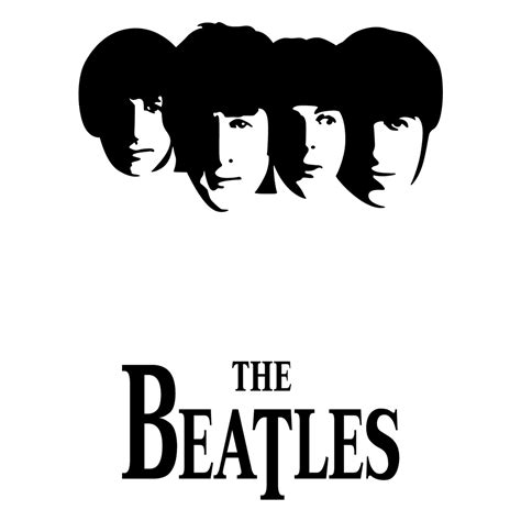 Beatles Silhouette Heads