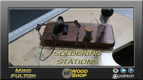 Make A Simple DIY Soldering Station YouTube