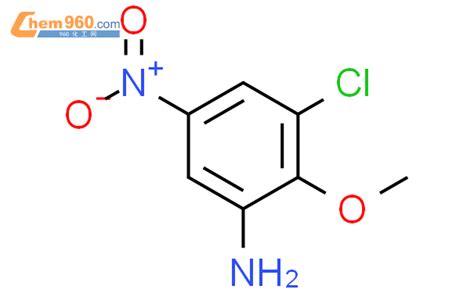 1370367 45 5 Benzenamine 3 chloro 2 methoxy 5 nitro 化学式结构式分子式mol