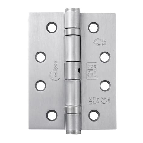 102x76x27mm Grade 13 Mild Steel Ball Bearing Hinge Eclipse