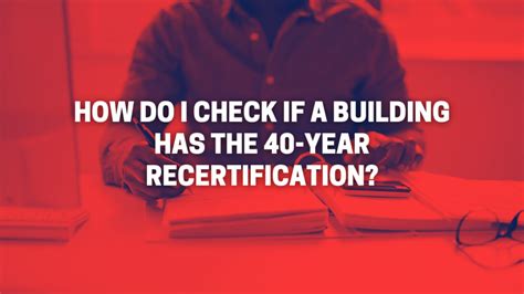 How Do I Check If A Building Has The Year Recertification Florida