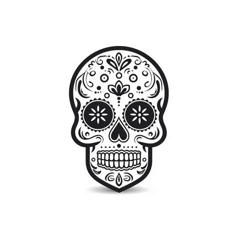 Premium AI Image | Day of the dead skull logo