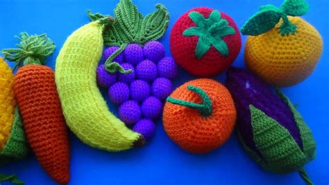 Naranjas Tejidas A Crochet Frutas Y Verduras Tejidas A Crochet Para