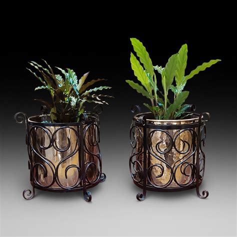 Antiques Atlas Pair Of Arts And Crafts Copper Planters