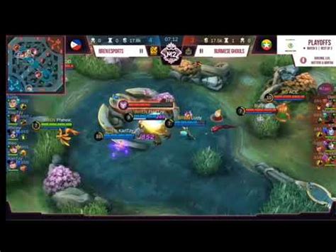 Bren Vs Burmese Ghouls Game Highlights Philippines Vs Myanmar