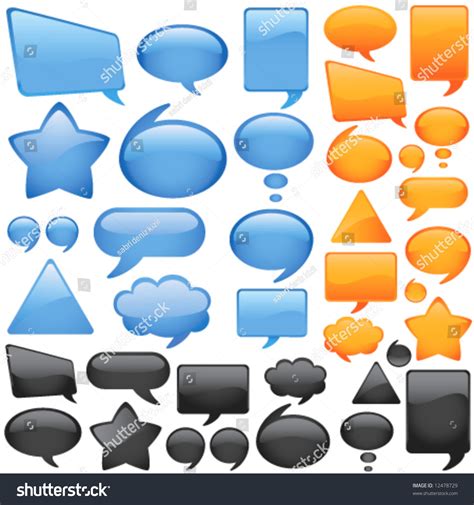 Dialog Bubbles Vector Shutterstock