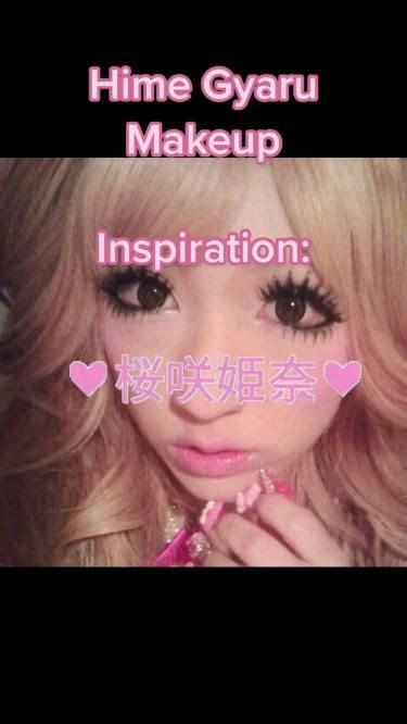 Hime Gyaru Make Tutorial Gyaru Makeup Gyaru Hair Gyaru