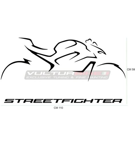 Adesivo Da Parete Ducati Streetfighter