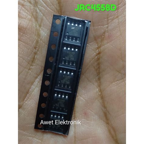 Jual IC JRC 4558D Smd JRC 4558 Smd JRC4558D JRC4558 Shopee Indonesia