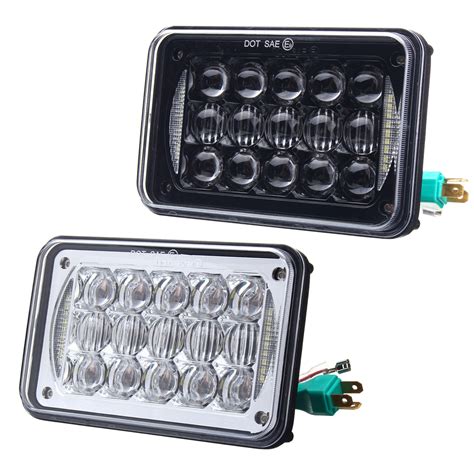 X H D Led Headlights Lamp Bulb Hi Low Beam Drl For Truck Suv Off