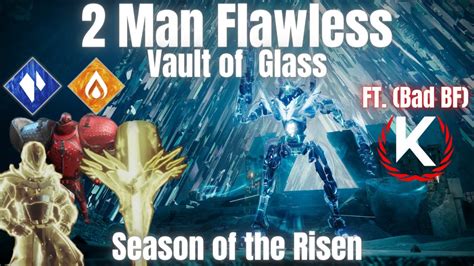 Destiny Man Flawless Vault Of Glass Season Of The Risen Youtube