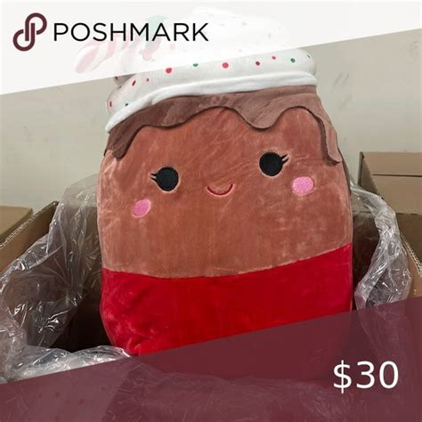 Christmas Squad Squishmallows Sivi The Peppermint Hot Chocolate