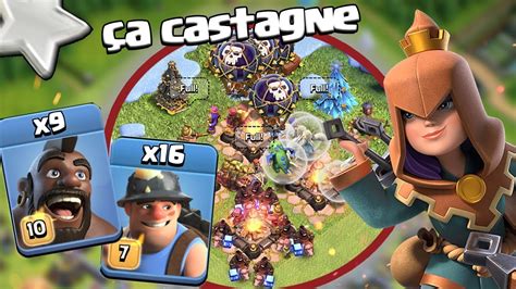 L AQH MINHOG ROULE ENCORE SUR LES BASES LÉGENDES Clash of Clans YouTube