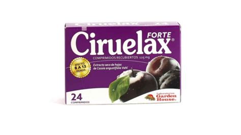 NIBITHA CIRUELAX FORTE 125MG X 24 COMPRIMIDOS RECUBIERTOS