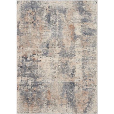 Nourison Rustic Textures Beige Grey Ft X Ft Abstract Contemporary