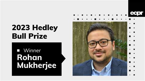 Ecpr 2023 Hedley Bull Prize In International Relations Youtube