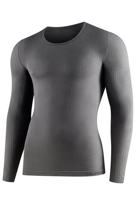 Koszulka termoaktywna unisex typu base layer z długim rękawem Brubeck