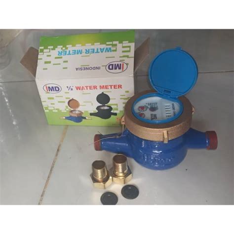 Jual METERAN AIR PDAM 1 2 IMD Body Besi Indonesia Shopee Indonesia