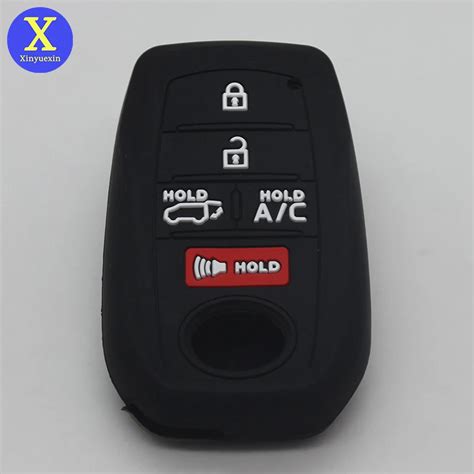 Xinyuexin Silicone Car Key Case Cover For Toyota Rav4 Prime Prius Prime