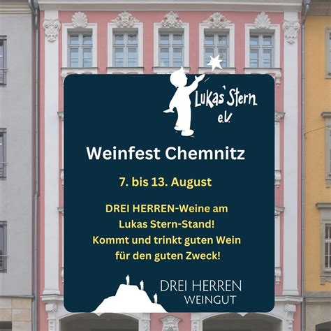 Chemnitzer Weinfest Drei Herren Weine Am Lukas Stern Stand Drei