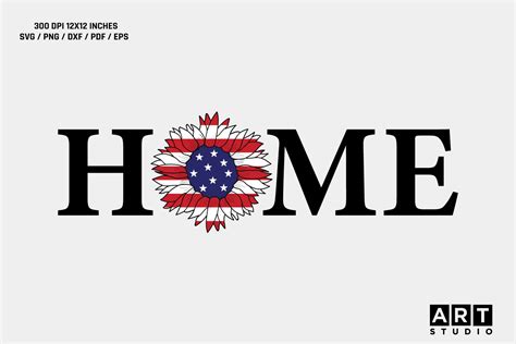 4th Of July Svg Home Svg Graphic By Craftartstudio · Creative Fabrica