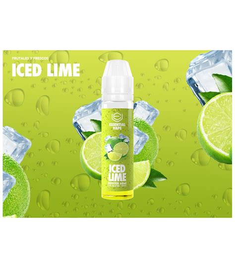 Iced Lime Essential Vape Ml E L Quidos Vapeo