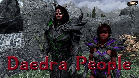 Skyrim Mod Daedra People PC Xbox YouTube