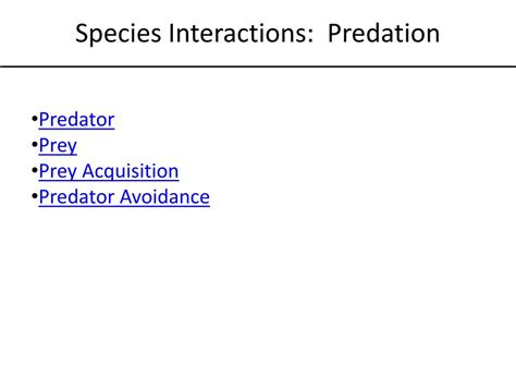 PPT - Species Interactions PowerPoint Presentation, free download - ID:1877244