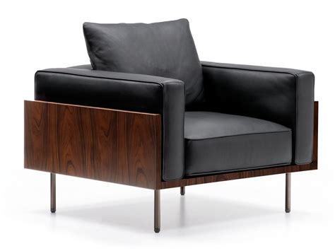 Brasilia Poltrona De Pele By Minotti Design Studio Mk27 Marcio Kogan